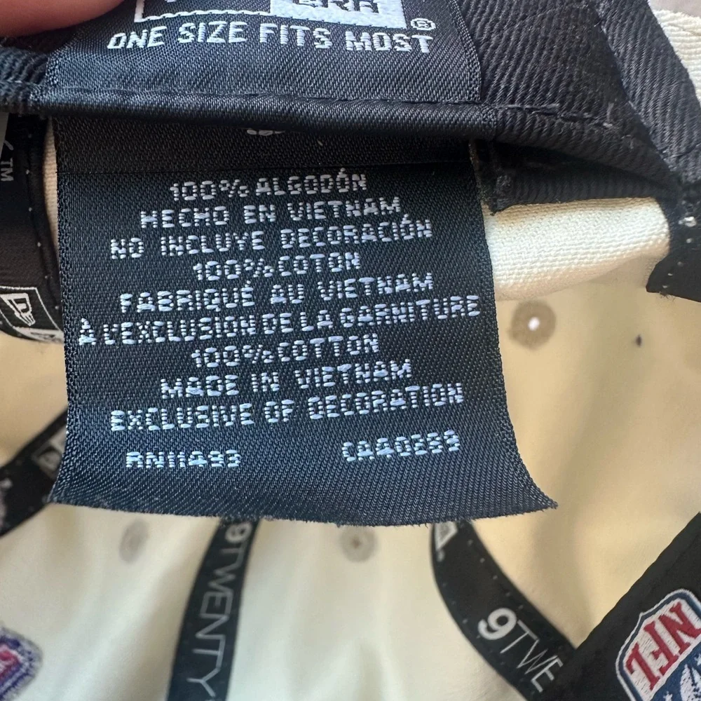 NFL Super Bowl LV Cream Adjustable Hat New Era brand